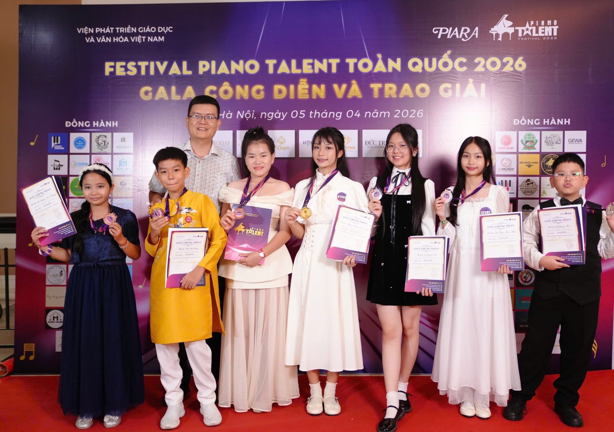 Thành quả học tập của học viên Hải Vũ Piano Academy