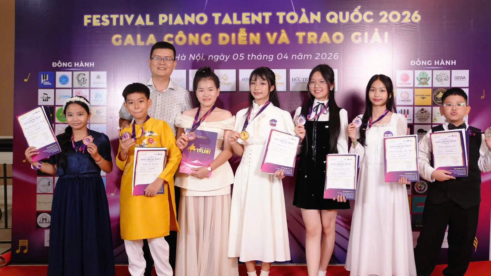 Học viên Hải Vũ tại Festival Piano Talent Toàn quốc 2026