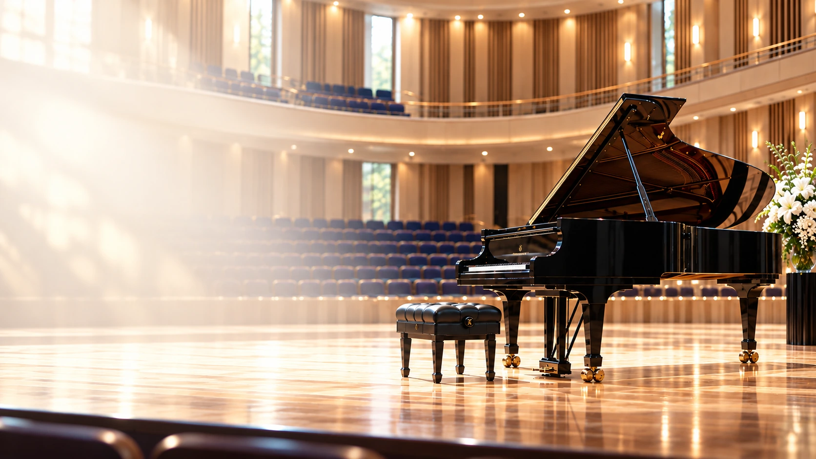 Không gian hoạt động học thuật Piano