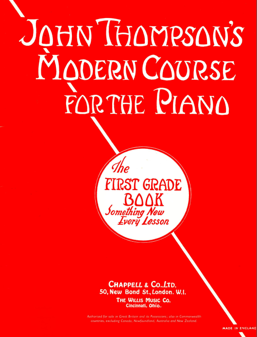 Modern course for Piano John Thompson Sách piano